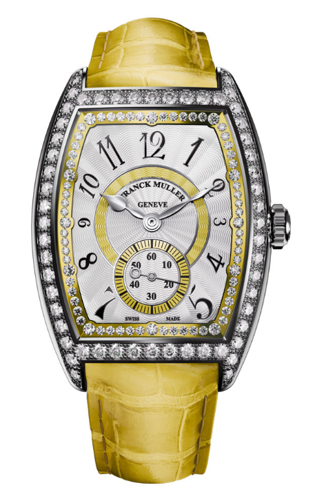 Review Franck Muller Cintree Curvex Ladies Cintree Curvex Rehaut Replica Watch for Sale Cheap Price 7500 S6D 1R REH 1R